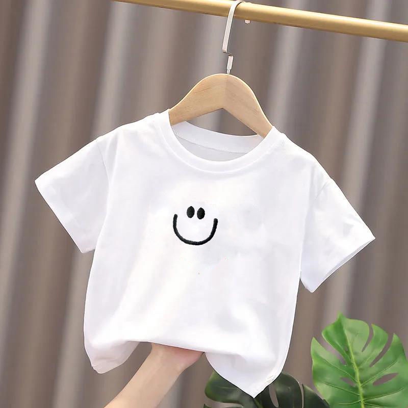 Hàng Mới Về Mới Áo Thun Cotton Tay Ngắn Phong Cách Thời Trang Mới 2022 Cho Bé Gái