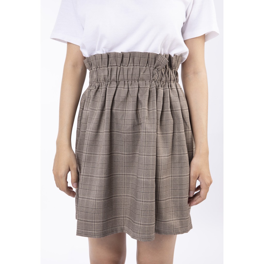 Chân váy ngắn lưng thun - Lovadova 20S06C004