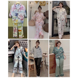 Đồ Bộ Latin - Satin Tay Lửng Cánh Dơi Quần Dài (Phần 2)