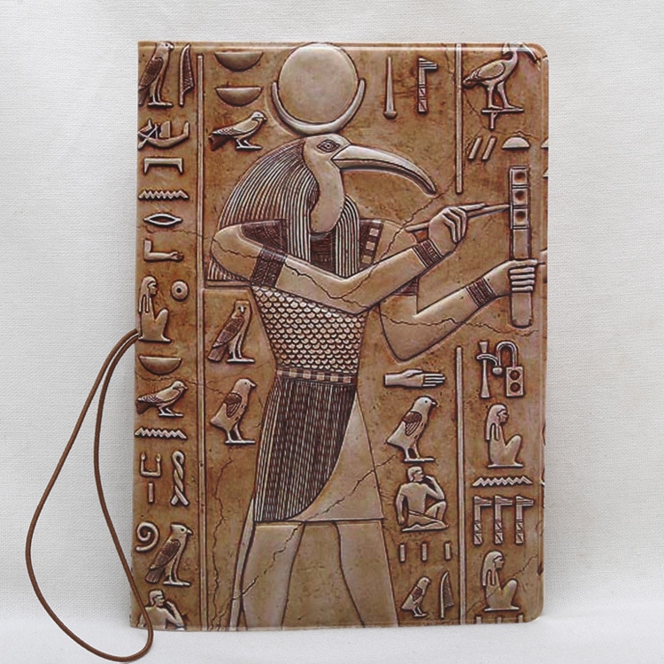 Túi đựng hộ chiếu họa tiết Ai Cập cổ điển