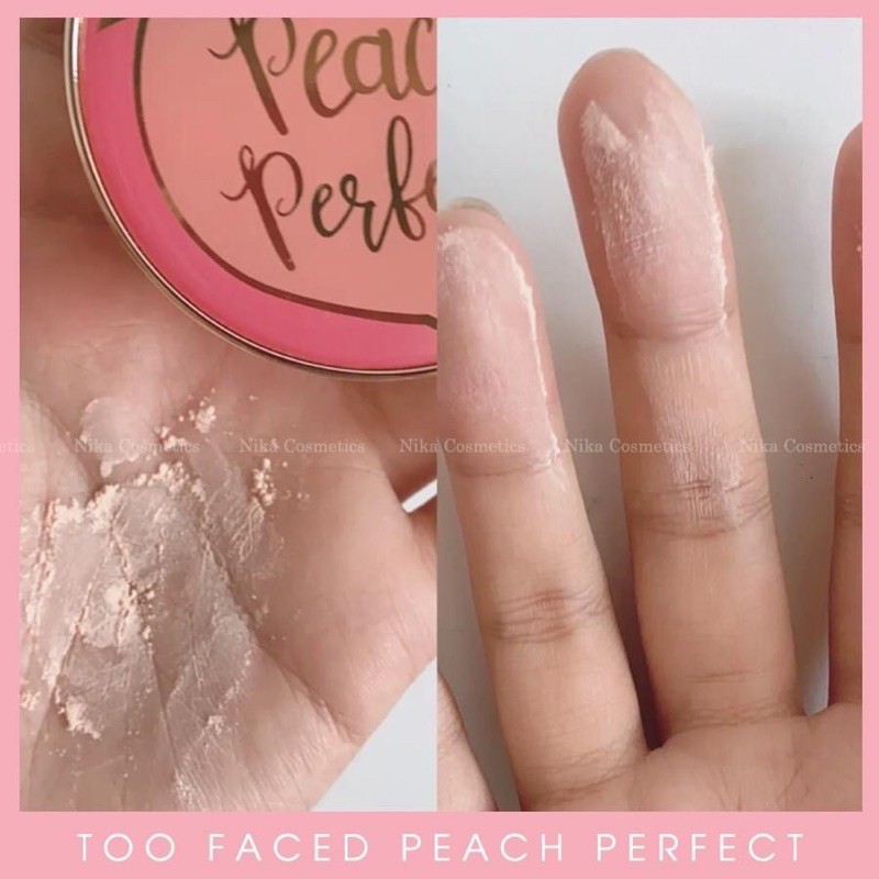 Phấn phủ bột Too Faced Peach Perfect Mattifying Loose Setting Powder