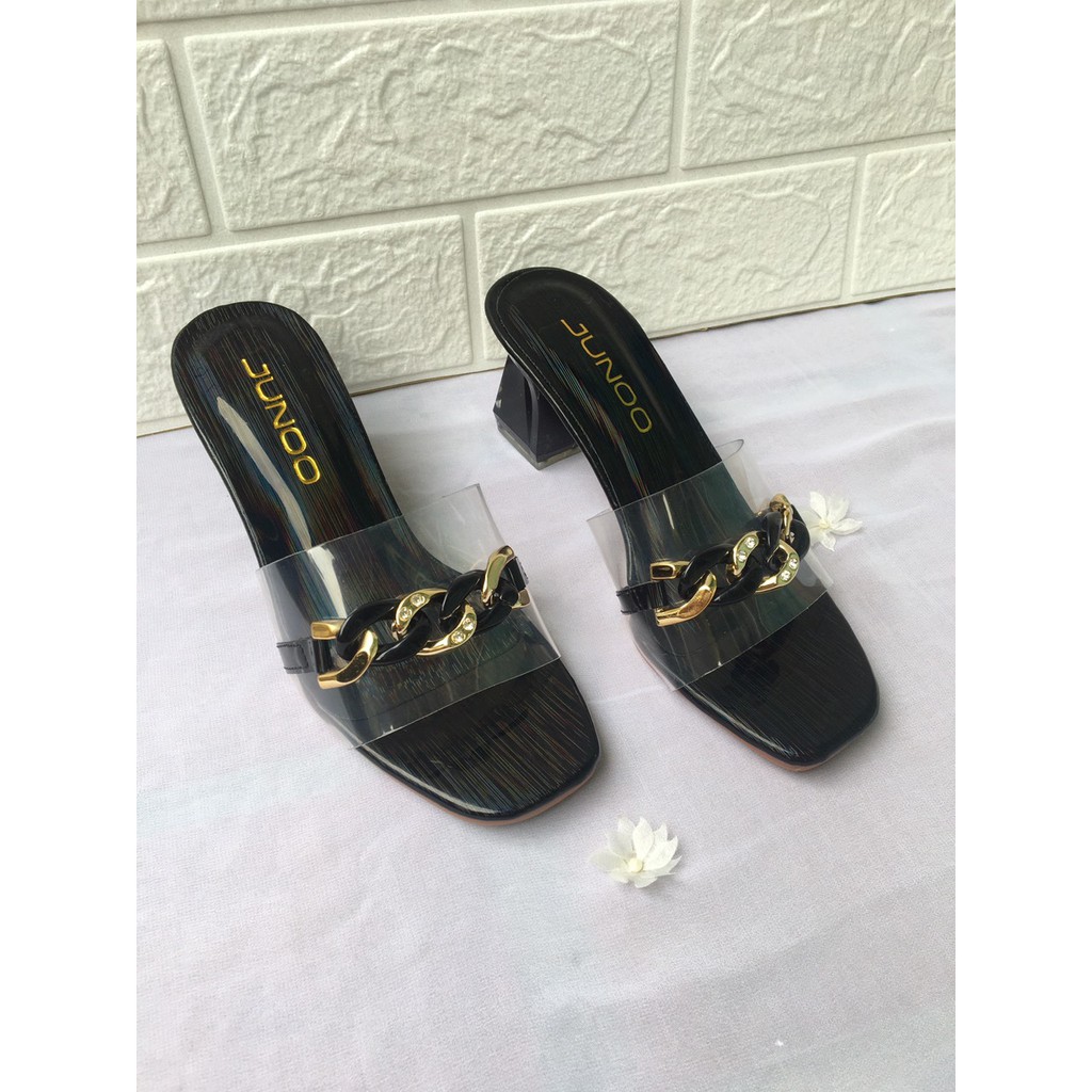 Giày Cao Gót Sandal quai mảnh đế kiểu 5cm và 7cm - Sandal Nữ Đế kiểu 5p - 7p