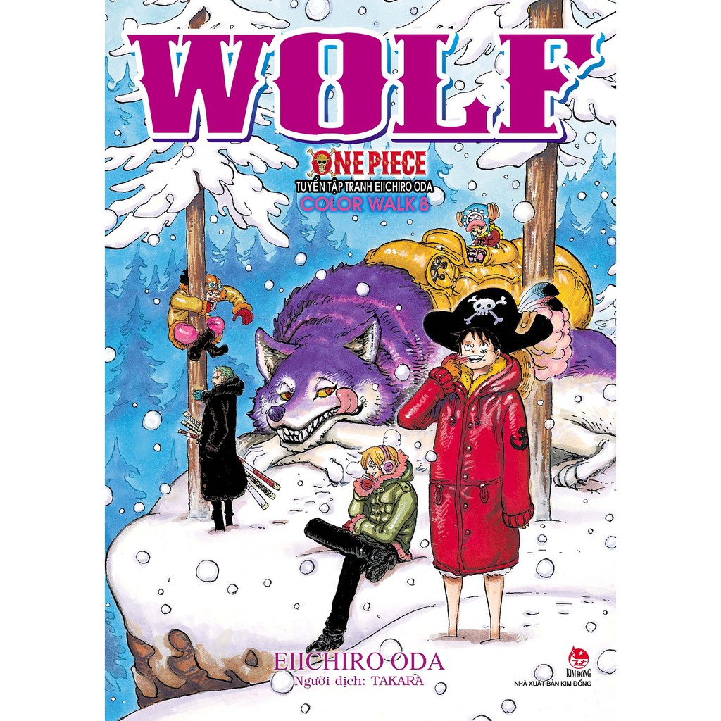 Sách - One Piece Color Walk Wolf - Tuyển Tập Tranh Eiichiro Oda Tập 8 [Tặng Sticker, Postcard] - Số lượng có hạn | BigBuy360 - bigbuy360.vn