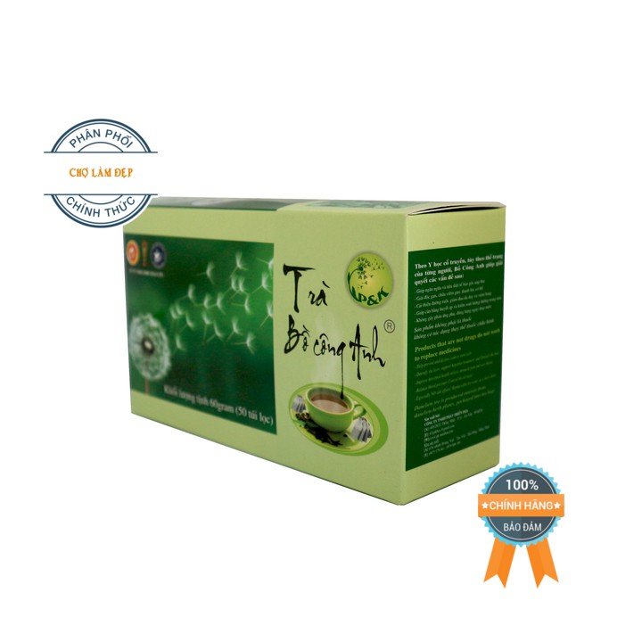 Trà Bồ Công Anh P&K - mát gan, giải độc, ngừa ung thư