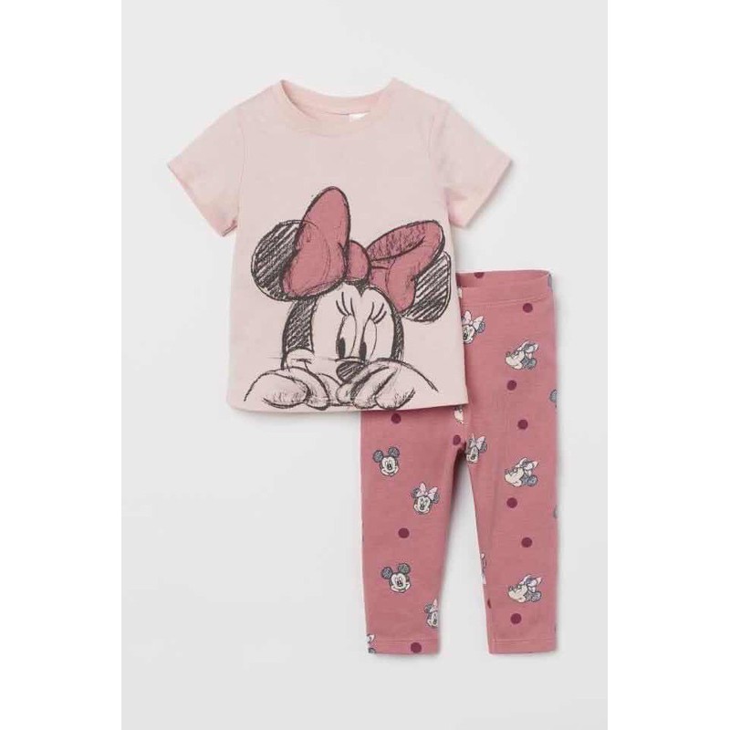 Bộ Minnie kèm quần legging - RABBITSHOP