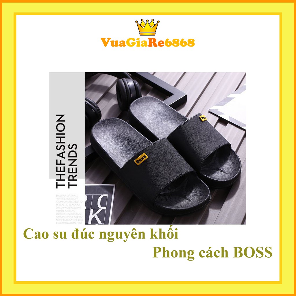 Dép nam nữ quai ngang đúc nguyên khối bền đẹp phong cách (cho cả nam và nữ) KS39