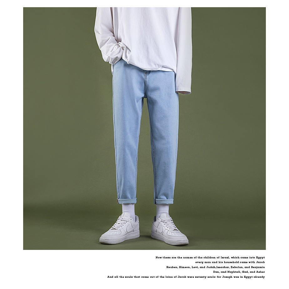 [ TẶNG QUÀ HẤP DẪN ] Quần jean Baggy ống suông rộng, Quần bò nam, nữ S01 20WE Tự Thiết Kế | BigBuy360 - bigbuy360.vn