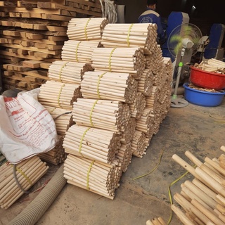 Thanh gỗ bồ đề đường kính 2cm dài 50cm
