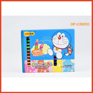 Chính Hãng] BÚT SÁP DẦU 24 MÀU DORAEMON - COLOKIT
