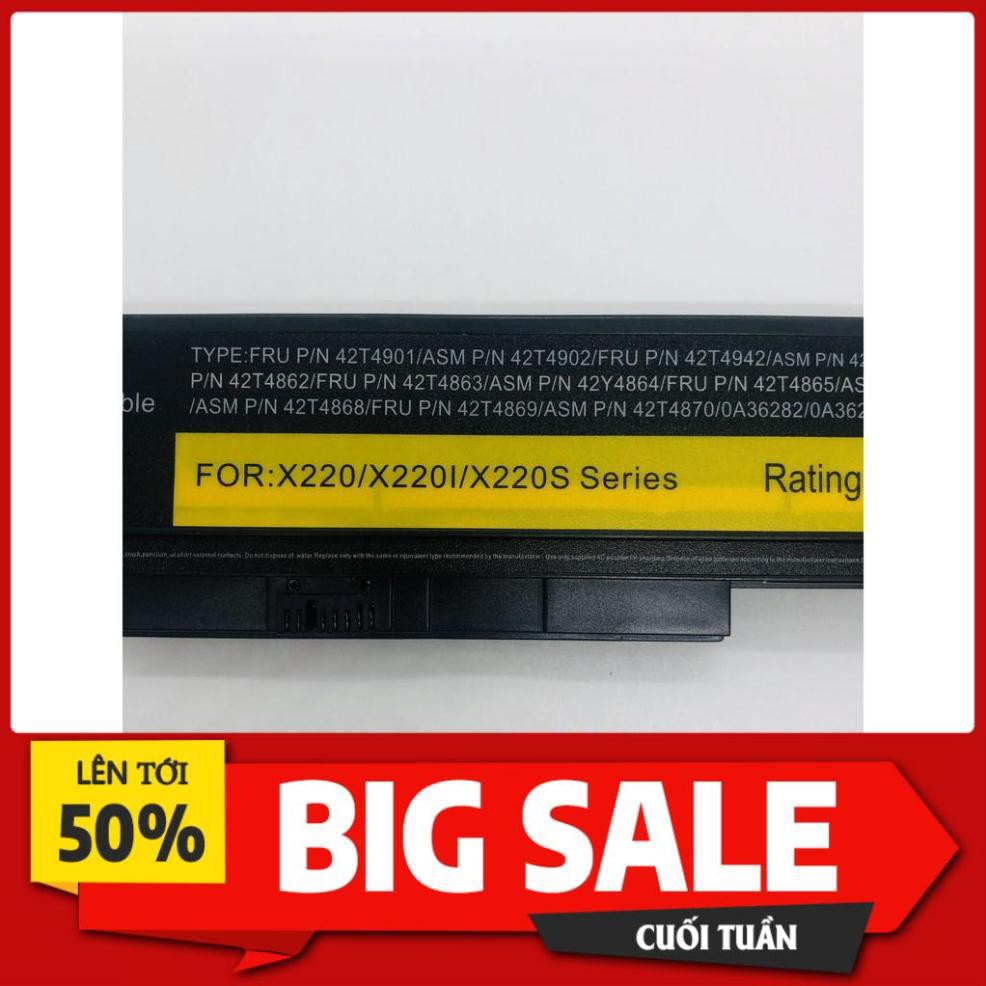 Pin Laptop Lenovo ThinkPad X220 X230 X220i X230i Bảo hành Toàn Quốc