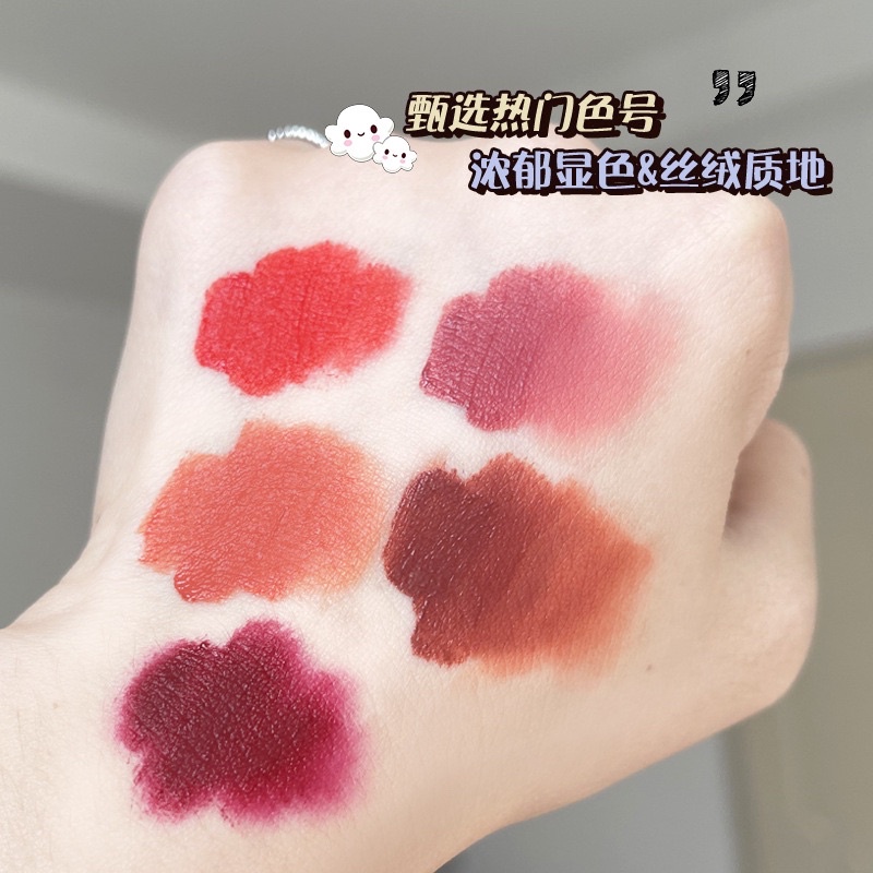 Set 5 cây son gấu hồng Huaxixi | BigBuy360 - bigbuy360.vn