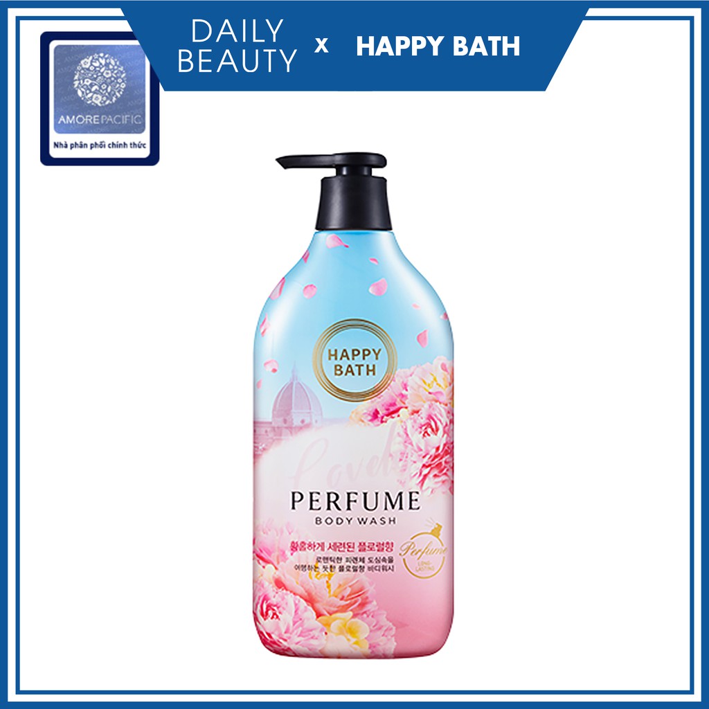 Sữa Tắm Cao Cấp Hàn Quốc HAPPY BATH Body Wash - Lovely Pink Florence Daily Beauty Official | WebRaoVat - webraovat.net.vn