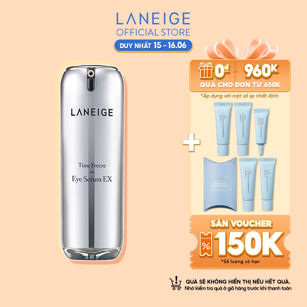 Tinh chất dưỡng và ngăn ngừa lão hóa vùng da quanh mắt Laneige Time Freeze Eye Serum EX 20ml