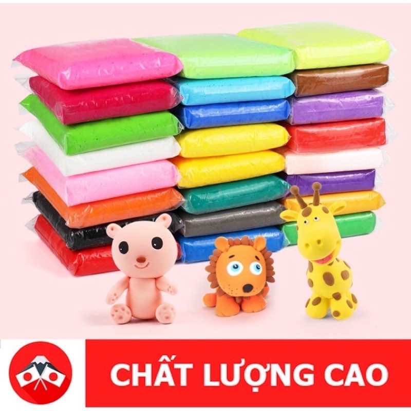 Set 12 gói 12 màu đất set tự khô siêu nhẹ