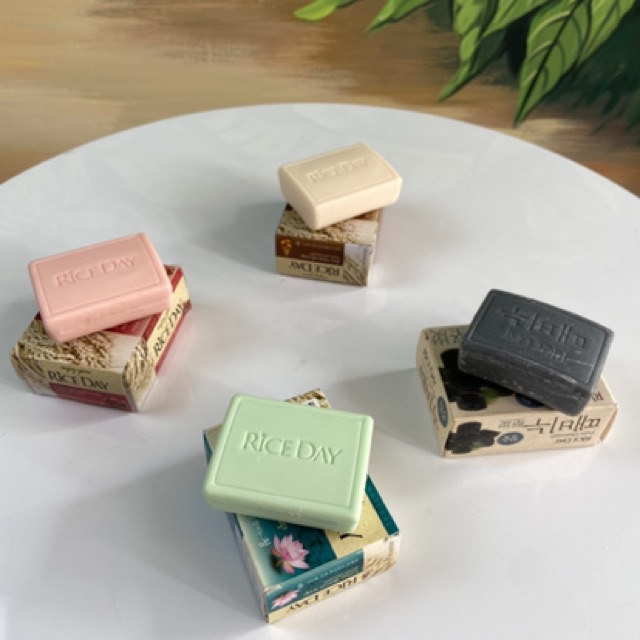 XÀ BÔNG CỤC RICE DAY LOTUS HÀN QUỐC CHO NAM/NỮ 100GR | BigBuy360 - bigbuy360.vn