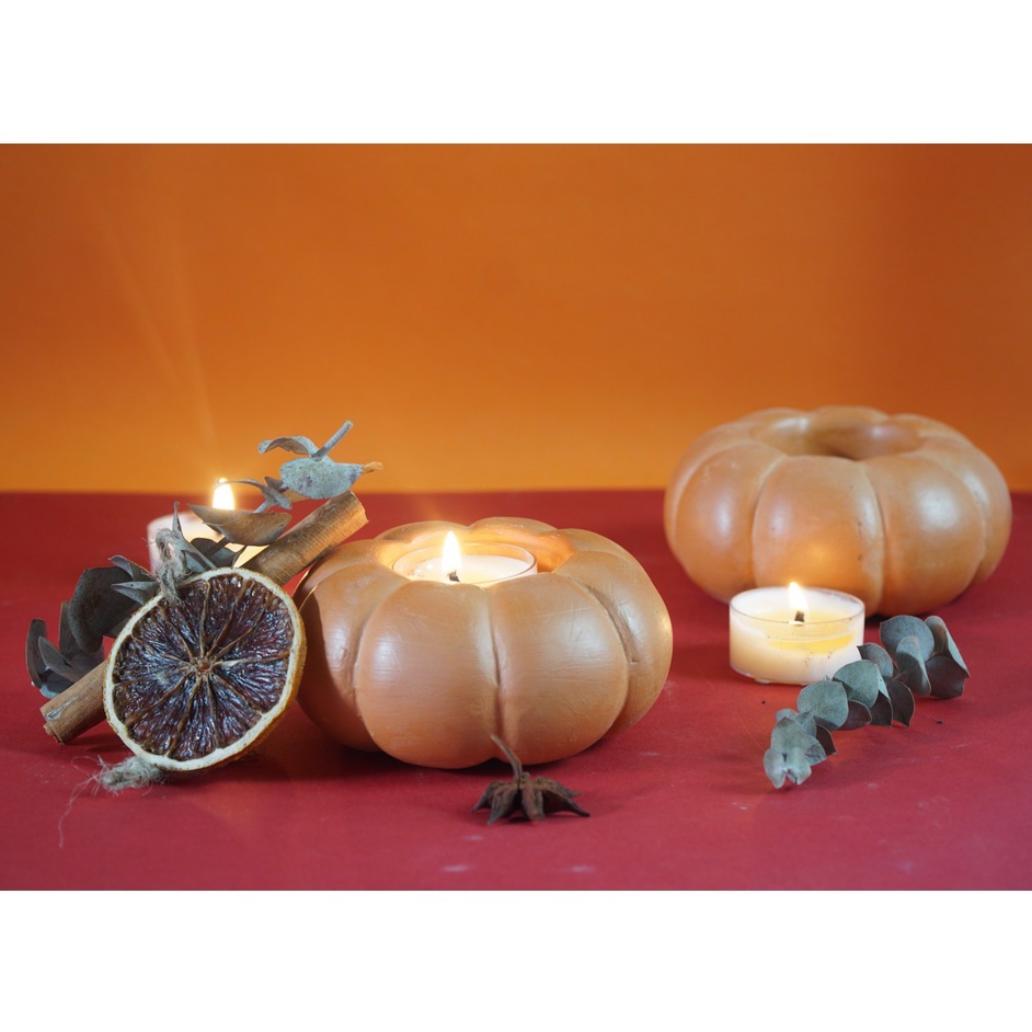 Đế Bỏ Nến Tealight Hình Trái Bí - DN33