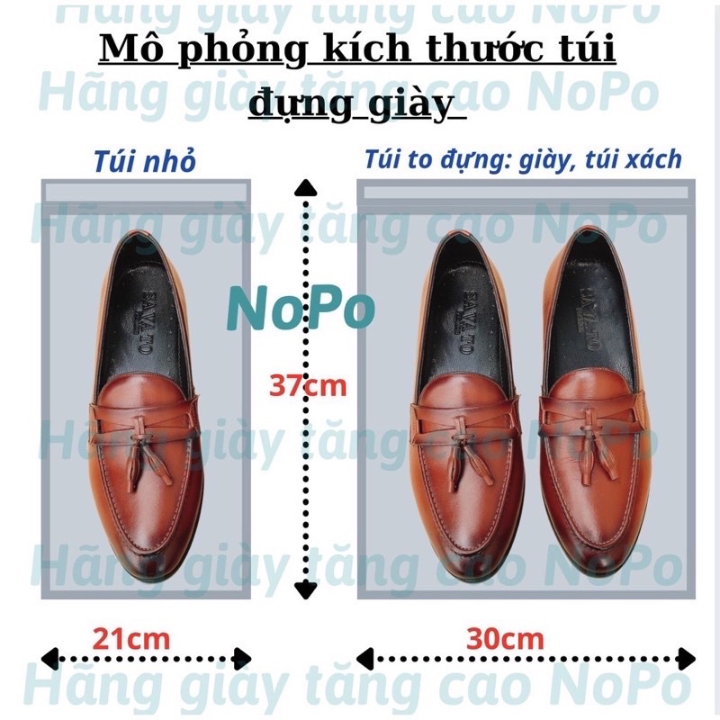 Túi vải loại to đựng giày dép, túi xách (30x37) - Đựng vừa 1 đôi giày dép