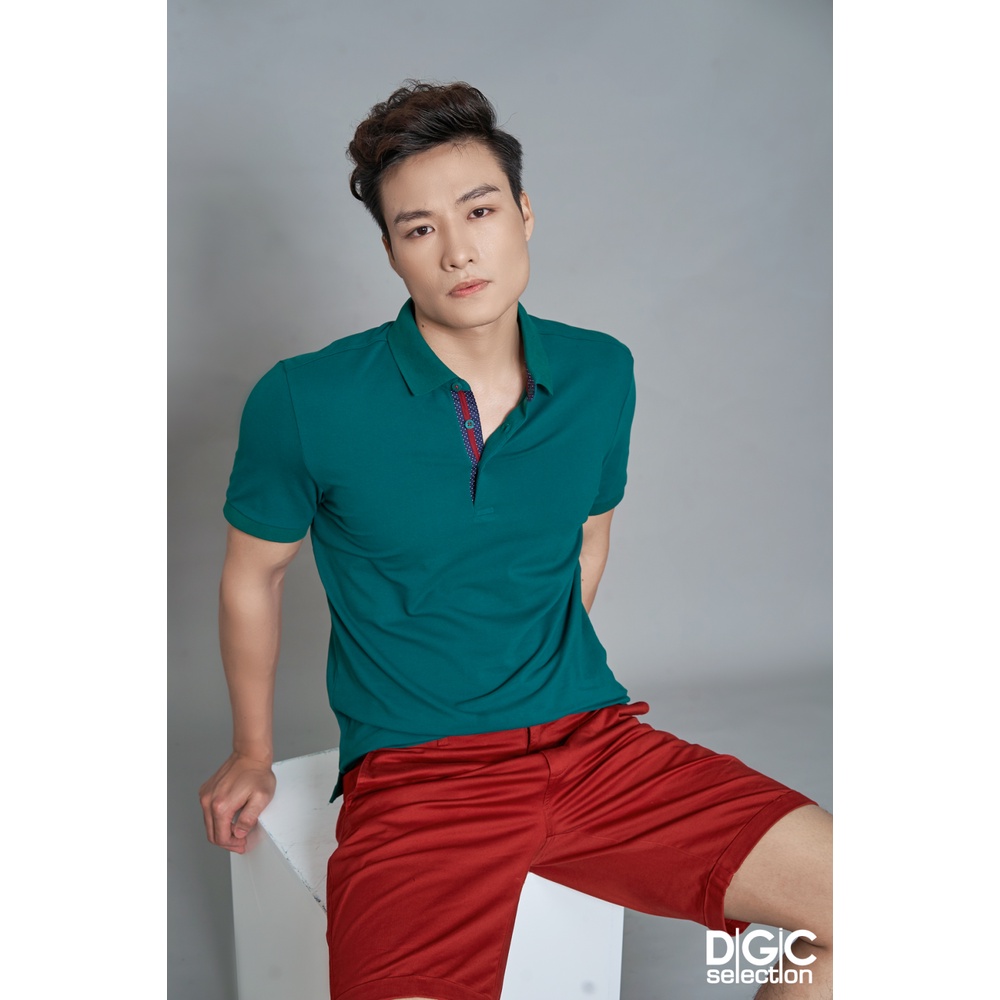 Áo Polo Nam DGCs kiểu dáng slim fit năng động, chất vải Lacoste co giãn tốt thấm hút mồ hôi SAP1911M