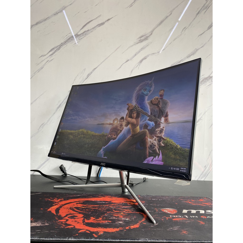 Màn hình LCD 27'' AOC C27V1Q Full HD 75Hz Gaming Cong Cũ