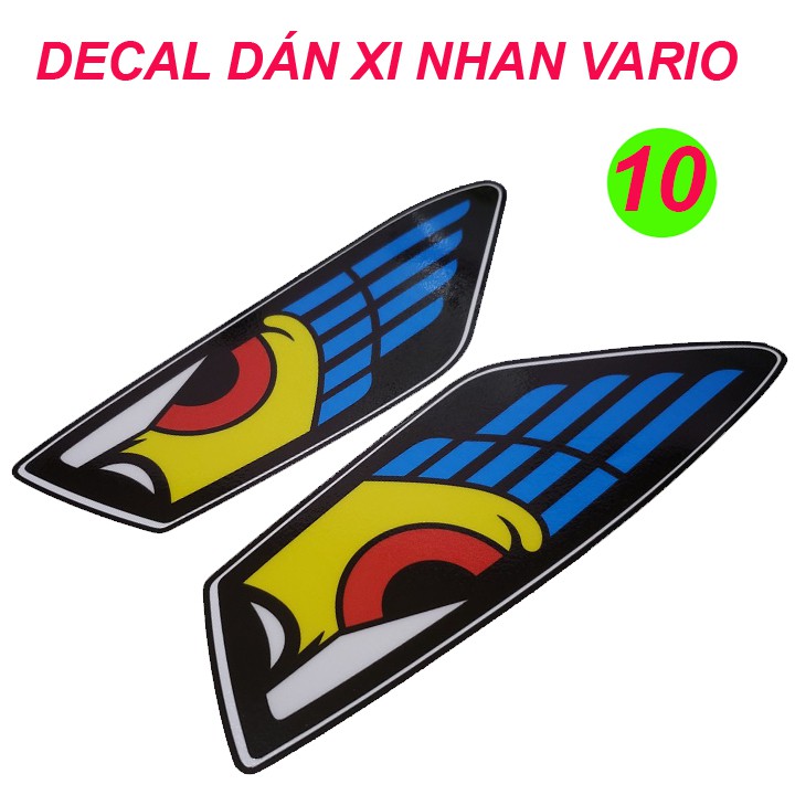 DECAL DÁN MẮT ĐEN PHA VARIO M9-M12