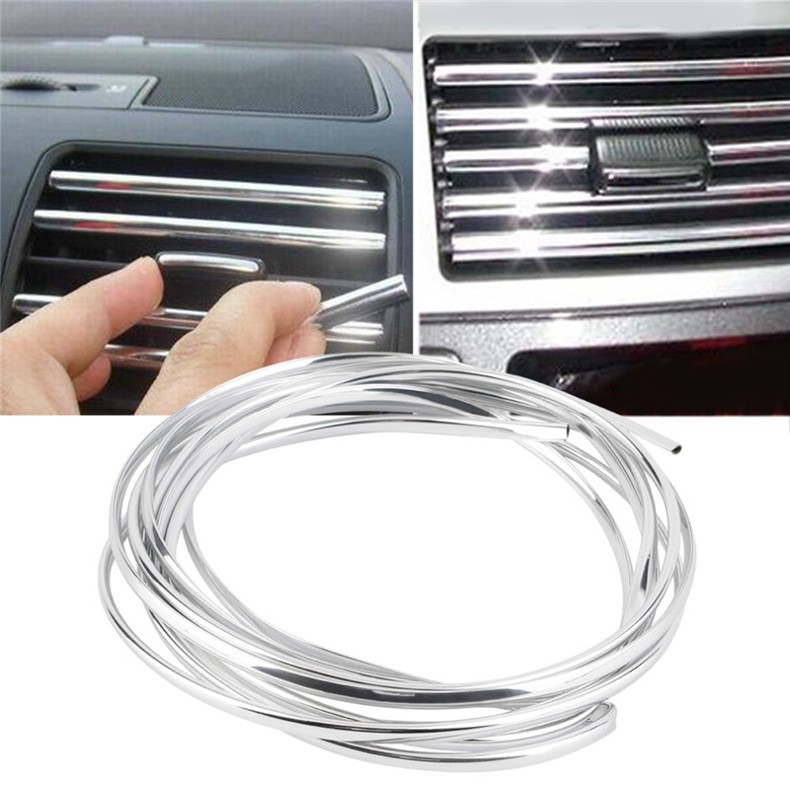 Nẹp chỉ trang trí cửa gió ô tô 2 mét  cá tính phong cách SANG TRỌNG