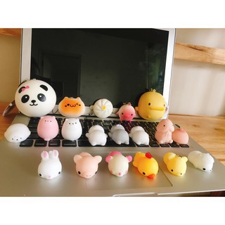 SQUISHY MOCHI GUDETAMA CHÍNH HÃNG SIÊU DỄ THƯƠNGgiao mẫu ngẫu nhiên bán nghỉ