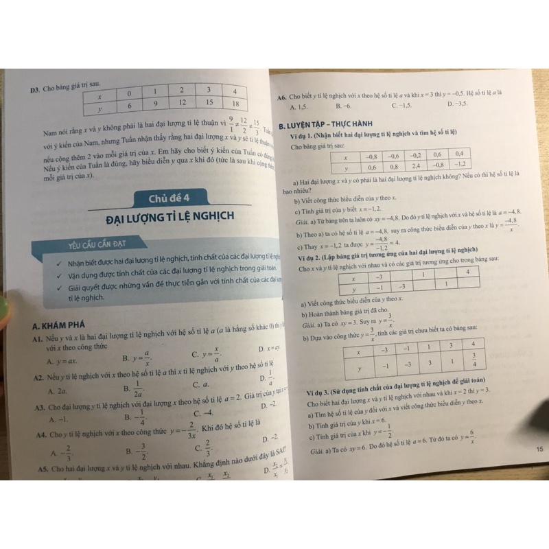 Sách Bài Tập Phát Triển Năng Lực Toán 7 Tập Hai