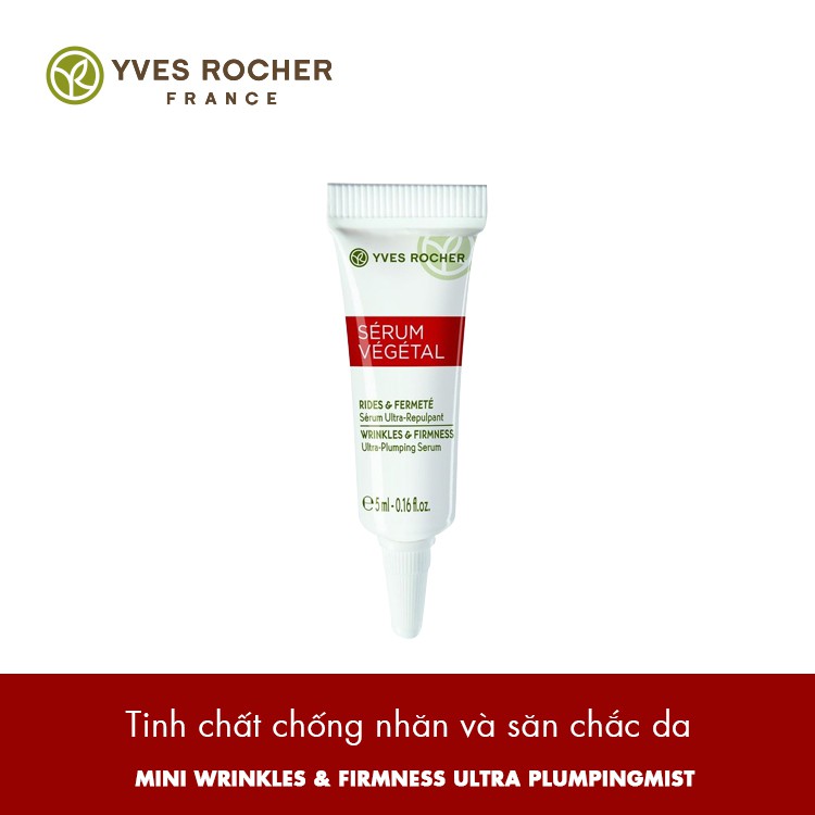 Tinh Chất Chống Nhăn Và Săn Chắc Da Yves Rocher Mini Wrinkles &amp; Firmness Ultra-Plumping Serum 5ml