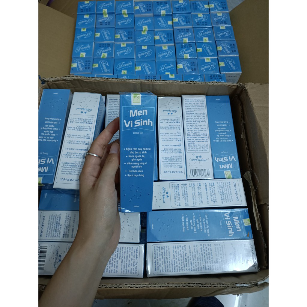 MEN VI SINH TAVIDA HẾT MỤN LƯNG, VIÊM NANG LÔNG, MẨN NGỨA