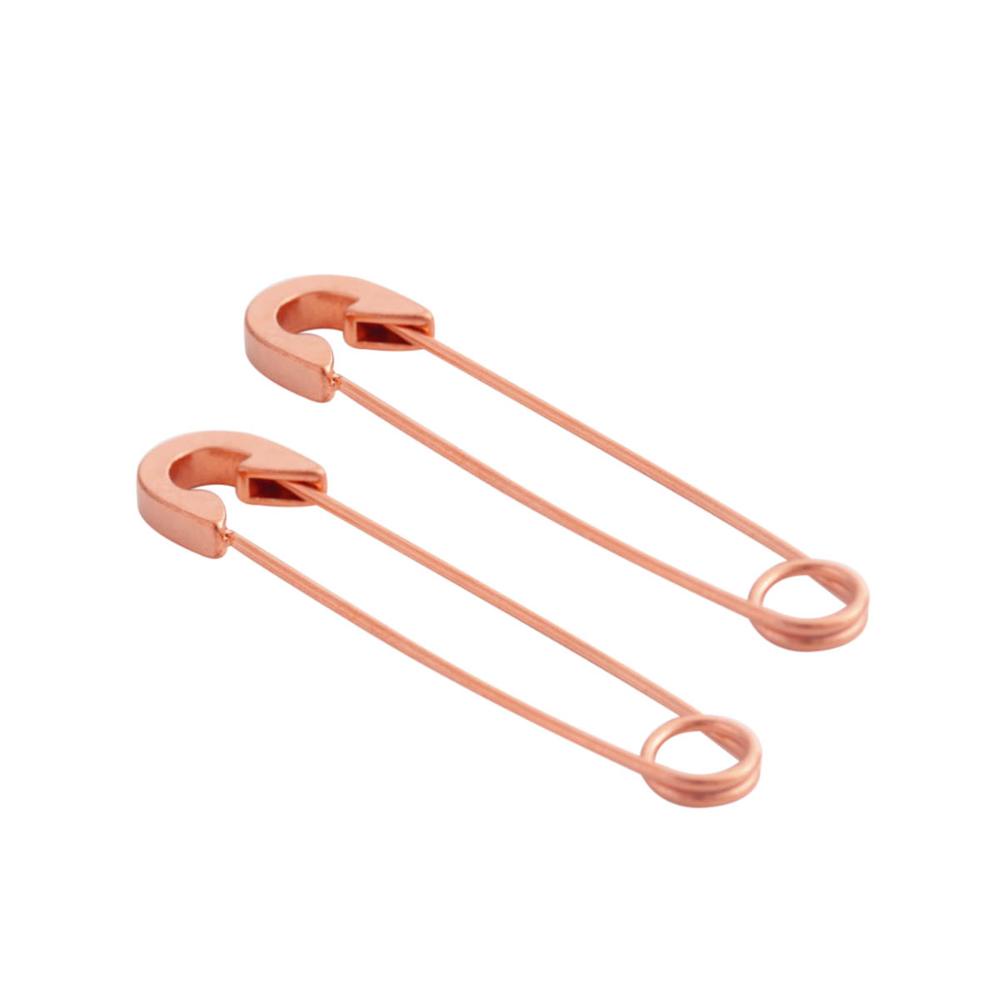 Khuyên Tai Hình Kim Băng Bằng Thép Không Gỉ Độc Đáo