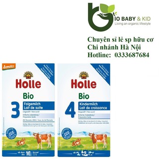 1 thùng sữa sữa Holle bò 2/3/4 (3 hộp 600g)