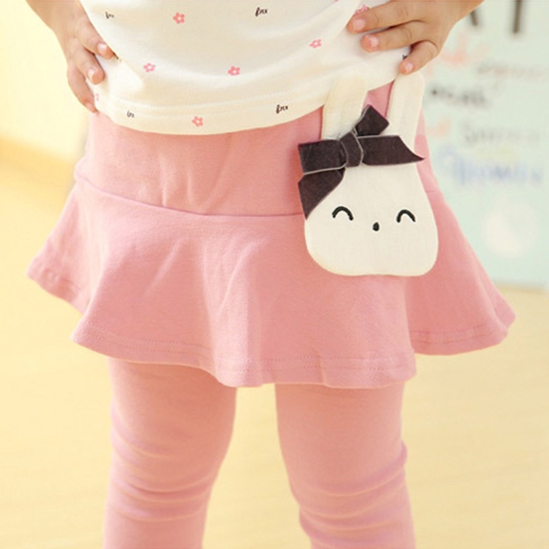 Quần legging thể thao cotton màu kẹo phong cách ngọt ngào cho trẻ em