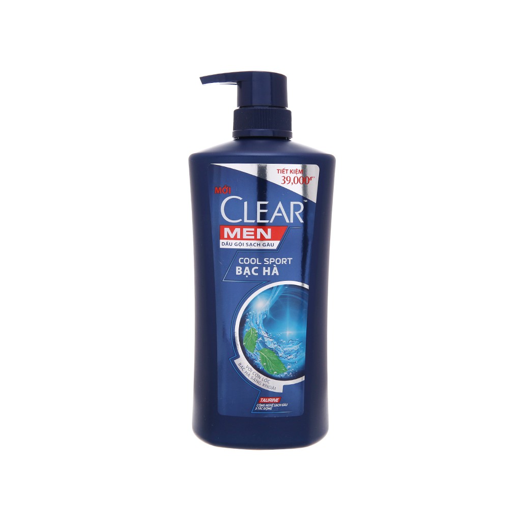 Bộ Dầu Gội Clear Men và Clear Bạc Hà Nhập Khẩu Thái Lan