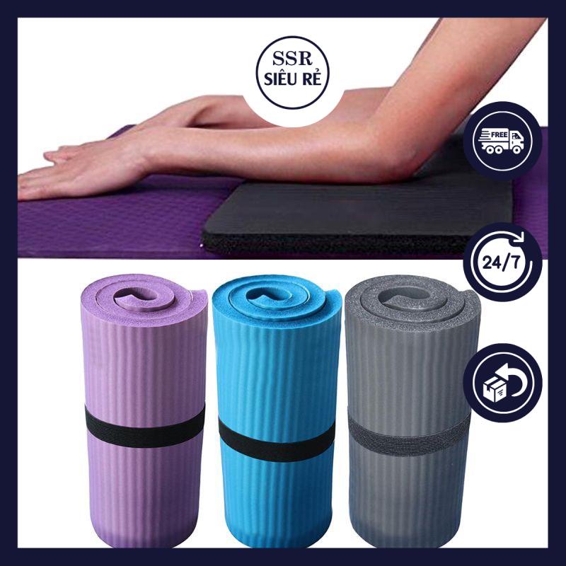 Thảm Lót Gối Yoga Chữ Nhật (Trung) 34cm X 17cm X 7mm (LA1115)