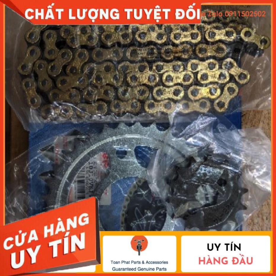 [ GIÁ ƯU ĐÃI ] Bộ nhông sên đĩa cho Axelo 125 NHẬP KHẨU CHÍNH HÃNG SUZUKI INDONESIA