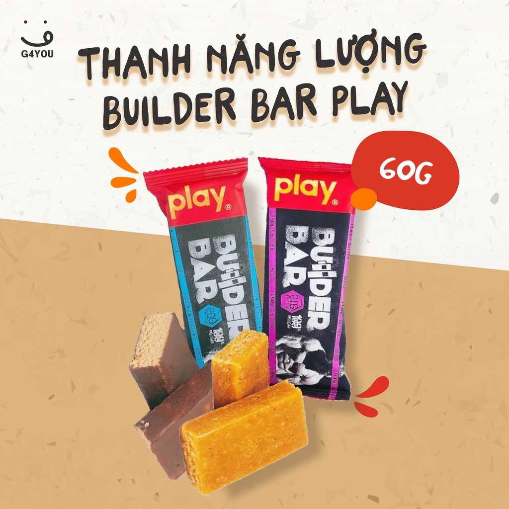 Thanh Năng Lượng Builder Bar Play 60G