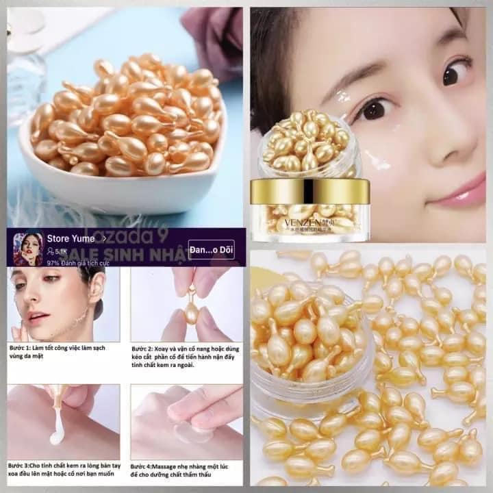Viên dưỡng da Serum Veze