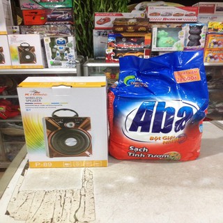 Mua Bột giặt ABA 4.5kg tặng loa p88 + micro