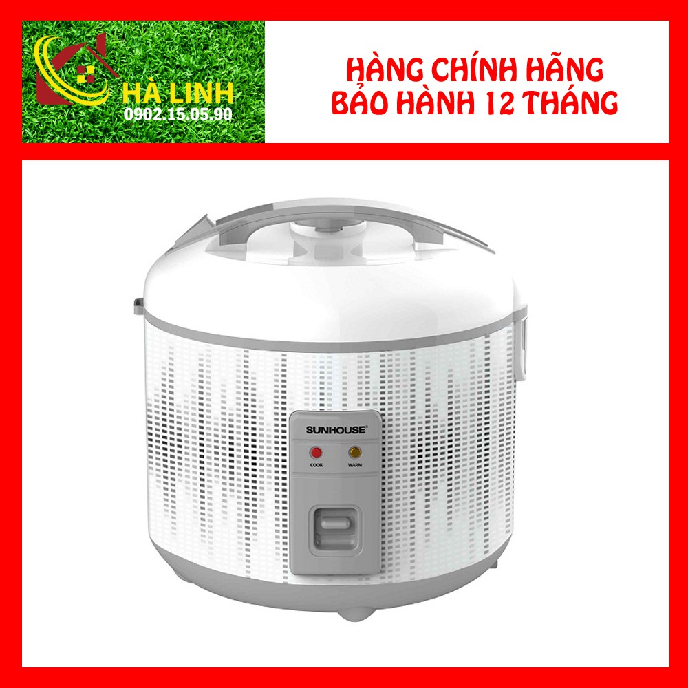 [Freeship toàn quốc từ 50k] Nồi cơm điện Sunhouse SHD8601 - Dung tích 1.8 lít
