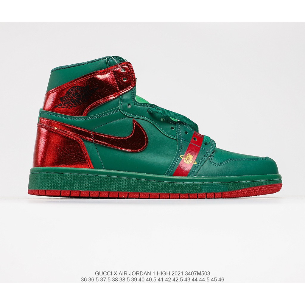 GIÀY SNEAKER MÃ SẢN PHẨM_Gucci x Air Jordan aj1 AJ1  NHIỀU MÀU PHONG CÁCH FULLBOX + FREESHIP