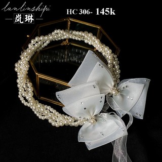 Phụ kiện cưới, hoa cài cô dâu(HC 306)