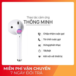[ GIÁ HUỶ DIỆT] Tai Nghe Bluetooth 5.0 i12 TWS [CẢM ỨNG VÂN TAY] (Màu trắng)