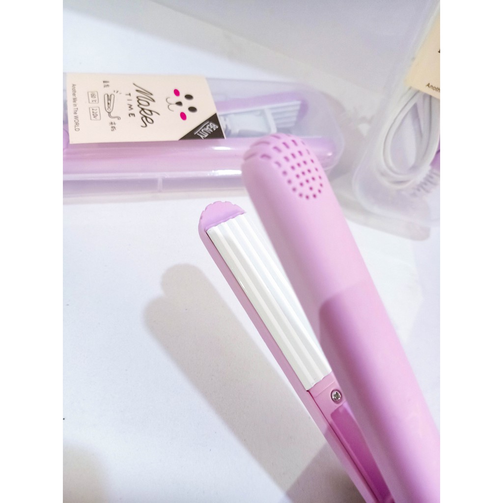 Máy dập xù tóc mini kèm hộp đựng máy uốn tóc máy là tóc