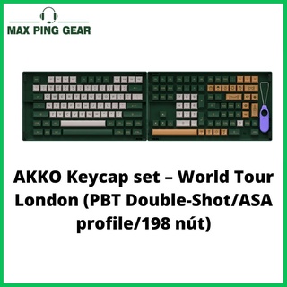 Nút bàn phím akko – world tour london