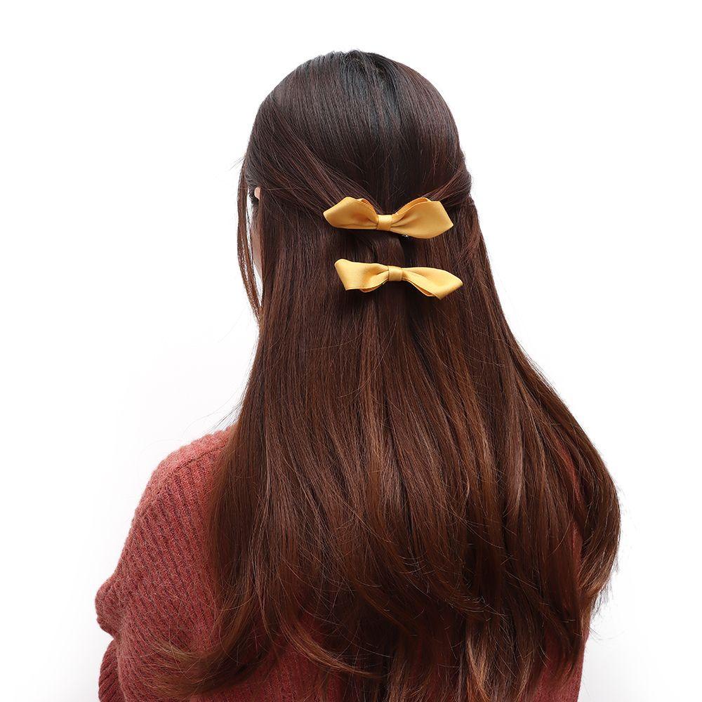 1 Cặp Kẹp Tóc Nơ Ruy Băng Cổ Điển Ngày Valentine