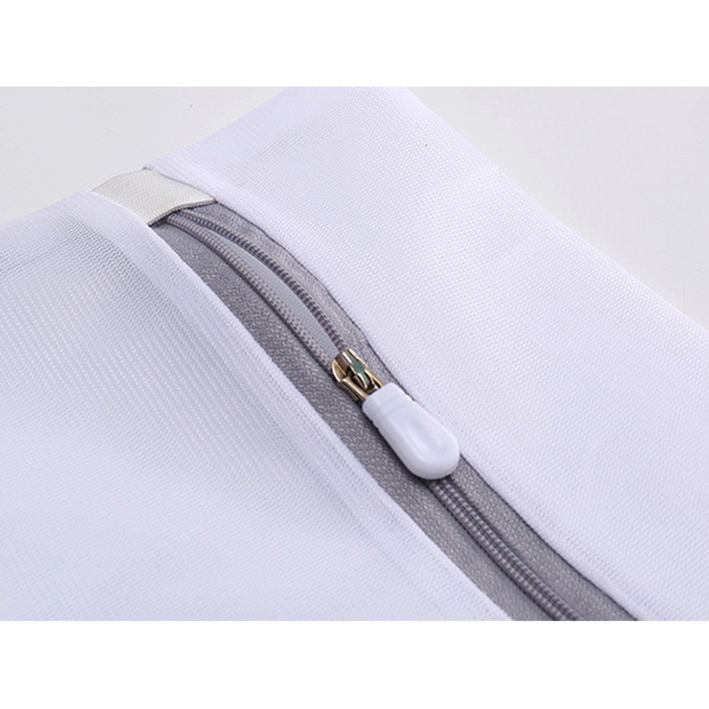 Túi Lưới Đựng Quần Áo Cho Máy Giặt HÀNG DÀY G7 - Bảo Vệ Đồ Lót Trong Máy Giặt (Khóa Màu Xám)