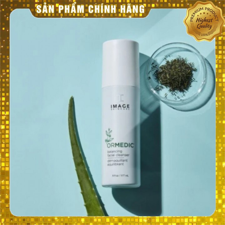 Sữa rửa mặt Image Skincare ⚡ HÀNG AUTH ⚡ Gel rửa mặt cân bằng da - ORMEDIC Balancing Facial Cleanser 177ml