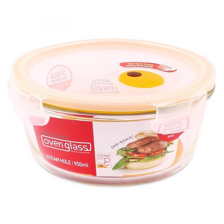 hộp thủy tinh lock&lock 950ml - hộp thủy tinh lock&lock