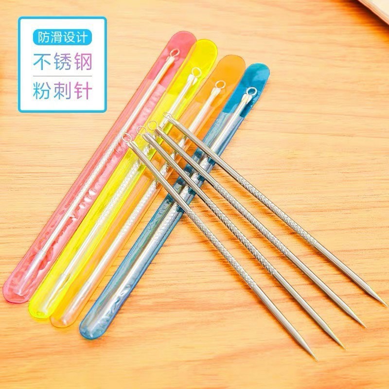 Cây Nặn Mụn 2 Đầu Dài 8cm Thép Không Gỉ