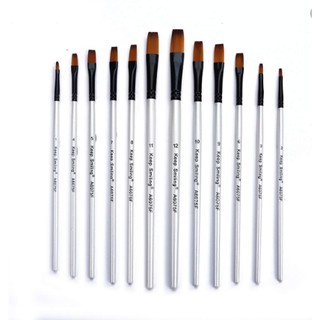 Bộ Cọ Bản Skeep Smiling Artist A6075F (Bộ 12 Cây)